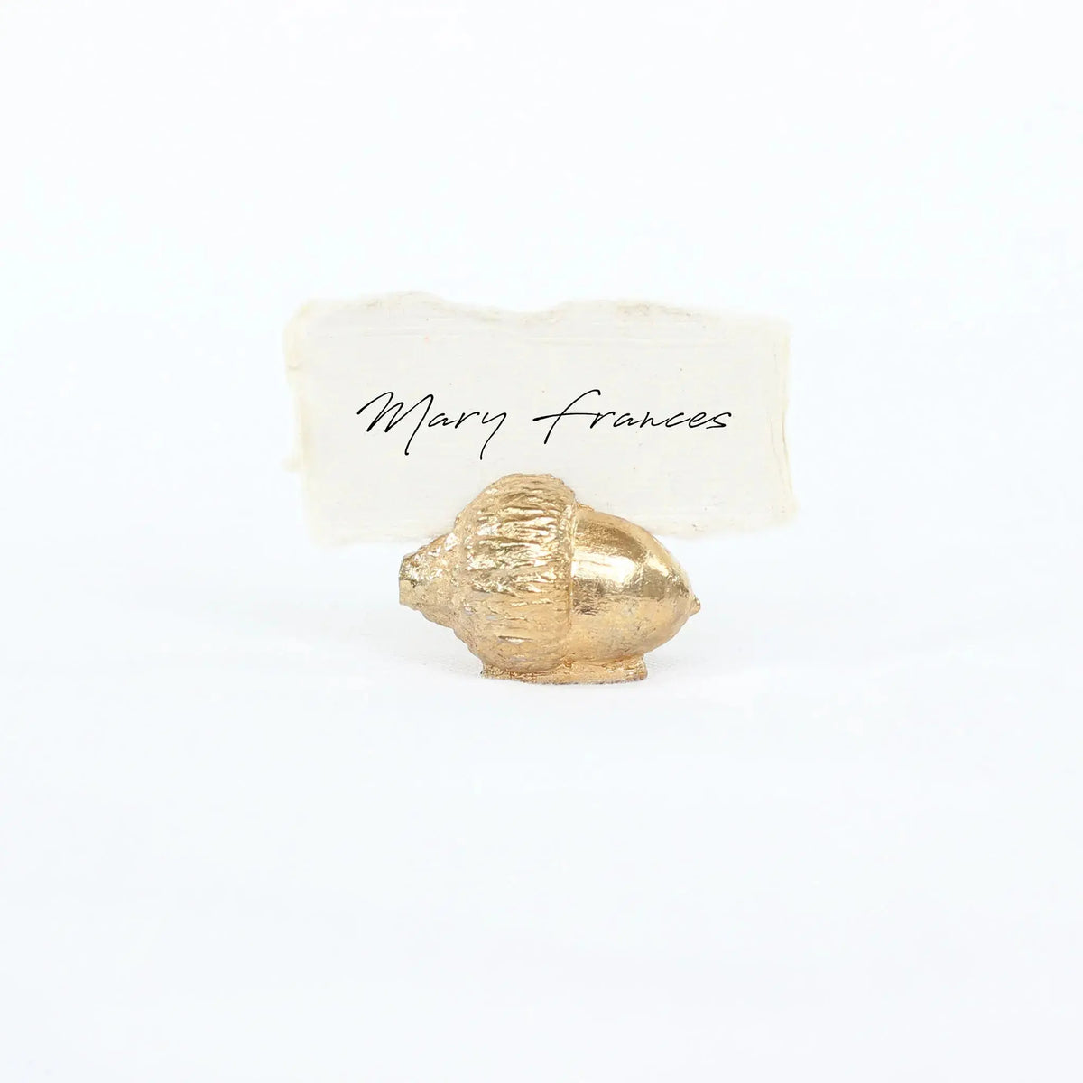 Acorn Place-Card Holders, Set of 4 Mary Frances Maker