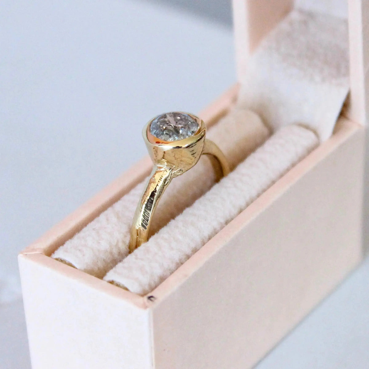 Australian Sapphire Bubble Ring Mary Frances Maker