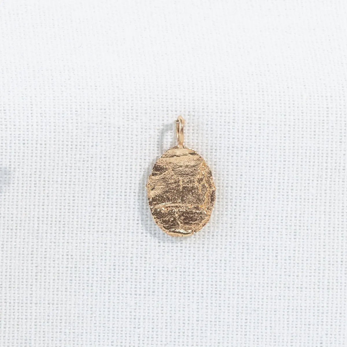 Birch Oval Pendant Mary Frances Maker