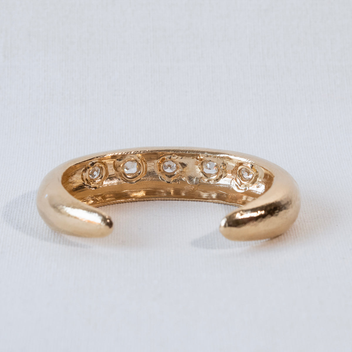 Five Diamond Bubble Cuff