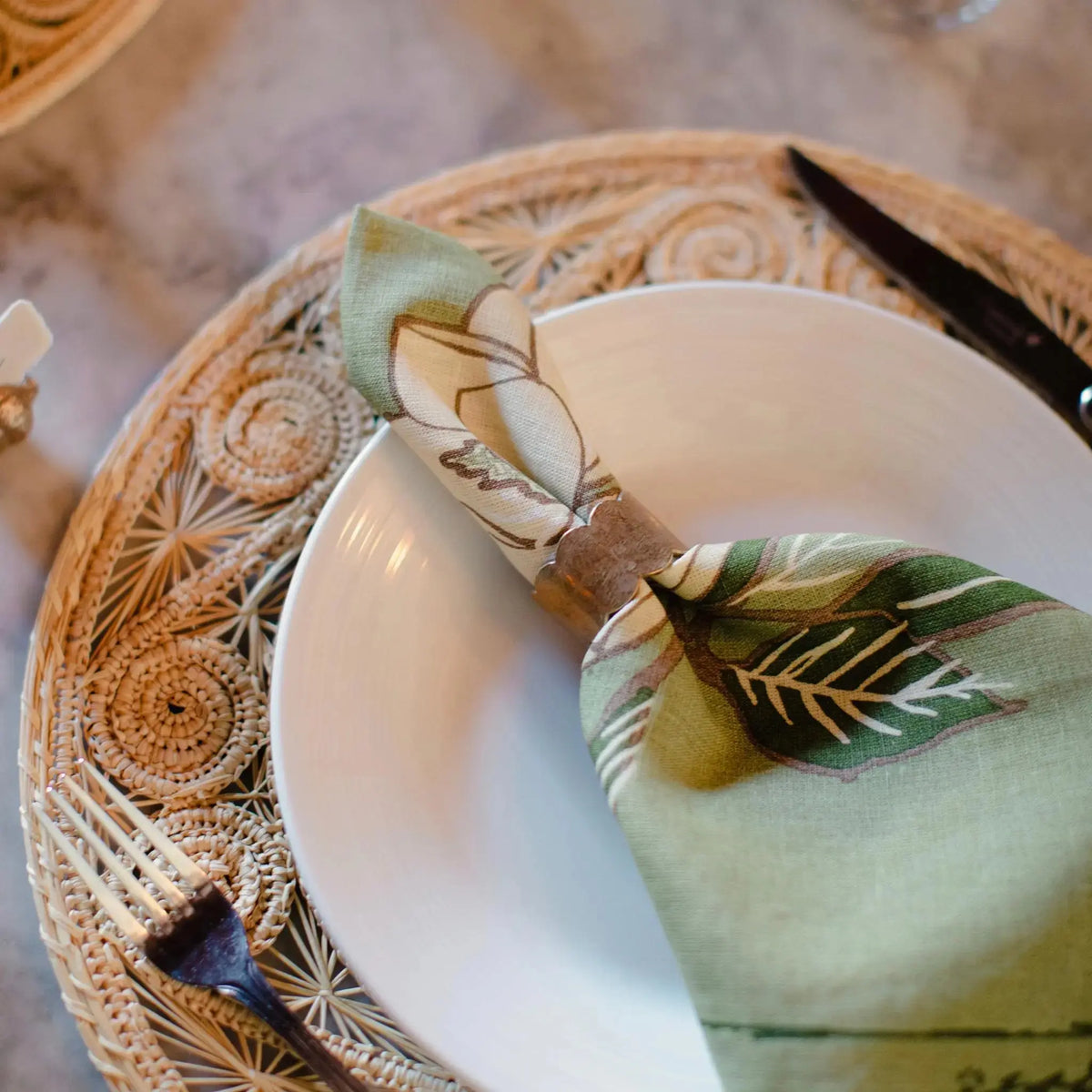 Scallop Napkin Rings, Set of 2 Mary Frances Maker