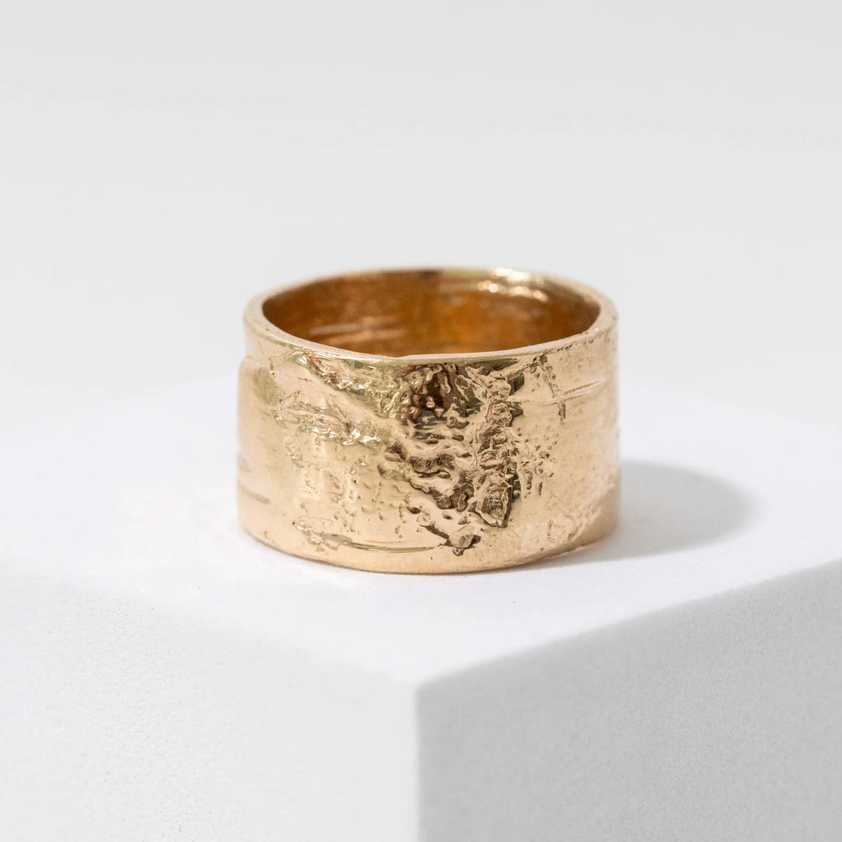 Birch Cigar Band Ring Mary Frances Maker