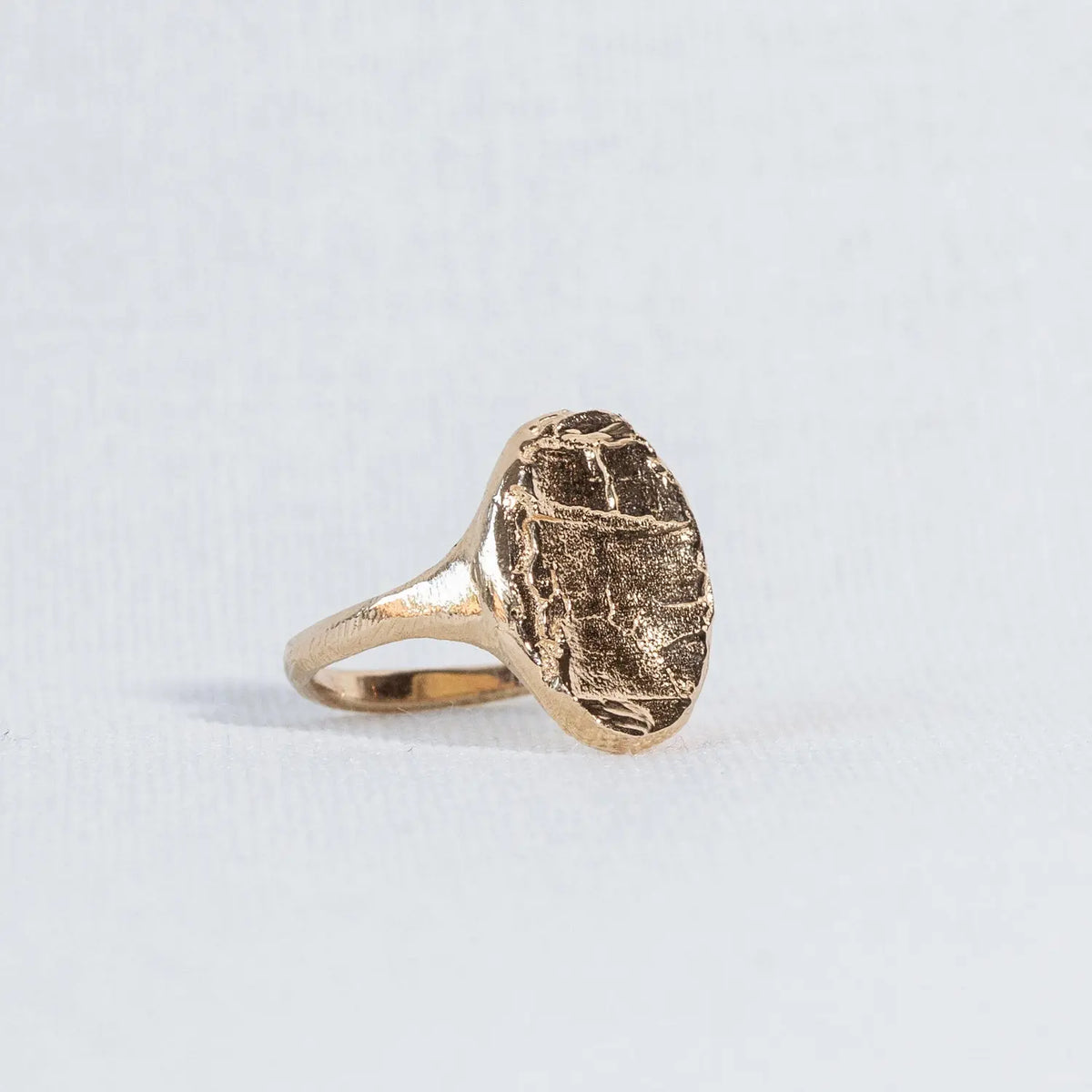 Birch Signet Ring Mary Frances Maker