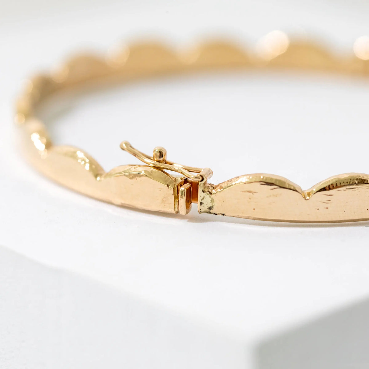 Scallop Bangle Mary Frances Maker